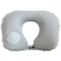Inflatable Neck Pillow U Shape Air Pillow Neckrest Head Rest Portable Sleeping Resting Travel Pillow for Airplane Train Car. 