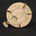  3D Wooden Puzzle Dice Model Kit DIY Handmade Crafts to Create Unique Birthday or  . 
