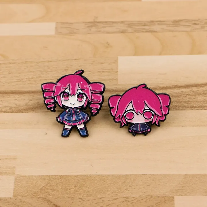 2pcs%20Anime%20Kasane%20Teto%20Enamel%20Pin%20Cartoon%20Characters%20Cute%20Girl%20Brooch%20Manga%20Badges%20for%20Backpack%20Clothes%20Lapel%20Decorative%20Props%20-%20Image%203