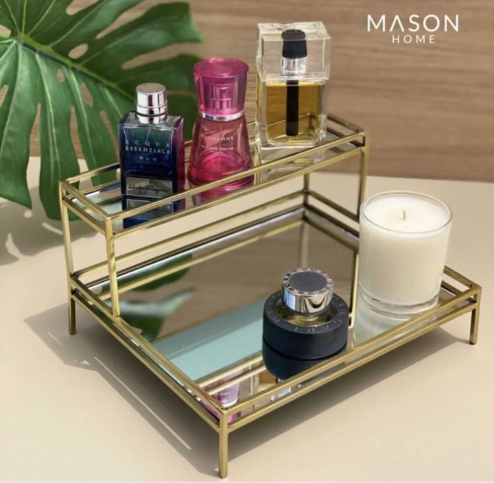 Mirrored%20Vanity%20Tray%20for%20Dresser%20Jewelry%20and%20Perfume%20Tray%20-%20Two%20Tier%20Trays%20-%20Image%203