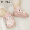 2022 Fashion Baby Socks With Rubber Soles Infant Sock Newborn Autumn Winter Children Floor Socks Shoes Anti Slip Soft Sole Sock.