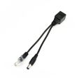 1 Pair Passive Power Over Ethernet Adapter Cable POE Cable POE Splitter RJ45 Injector Power Supply Module 12-48v for IP Camea. 