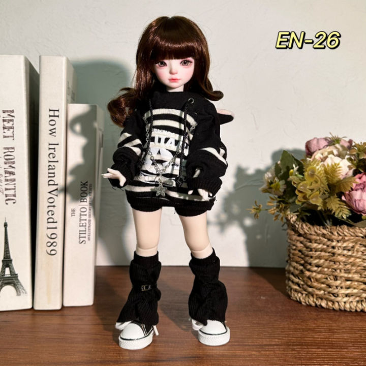Fashion%20Casual%20Suit%2030cm%20BJD%20Doll%20Clothes%20for%20Girls%20Dress%20Up%20Accessories%20%201/6%20Scale%20Doll%20Outfit%20-%20Image%204