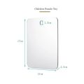 Acrylic Mirror Shower Shaving Fogless Mirror Washroom Travel Accessories For Women Makeup Man Shaving Bathroom Tools.