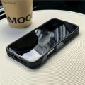 Fashion Hybrid Armor Anti-Fingerprint Case for IPhone 17 Air 16 15 14 Plus 13 12 Pro Max Rugged Frame TPU Back Protective Cover.