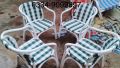Miami outdoor garden chair set. 