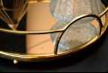 Round Iron Glass Tray, for Serving, Feature : Durable and serving tray , Good Quality. 