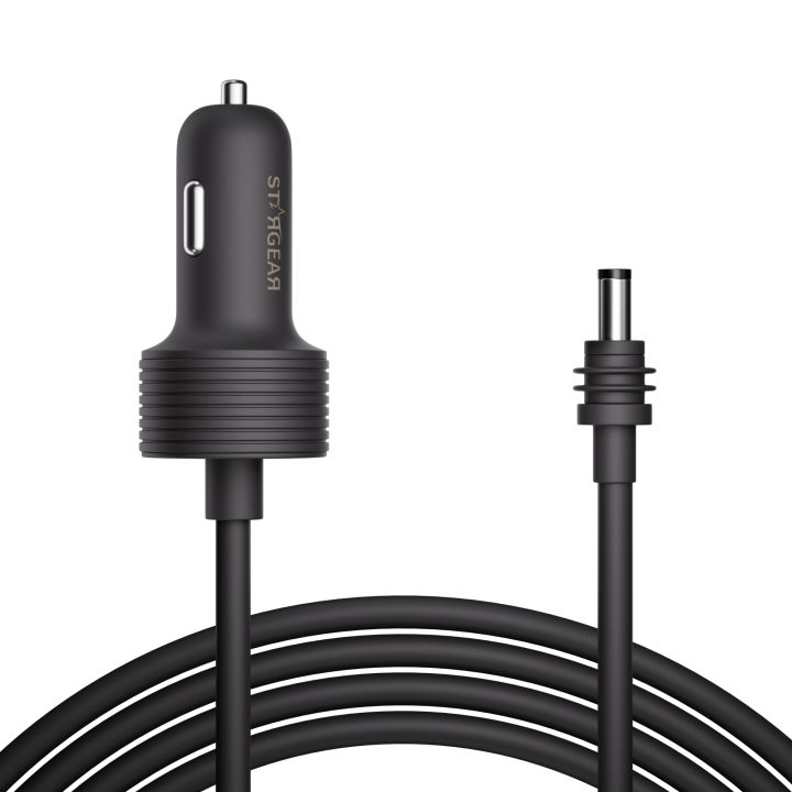 Starlink Mini Power Cable Cigarette Lighter Adapter Car Charger 12V-24V DC Power Cord for Starlink Mini DC Male to Lighter Plug