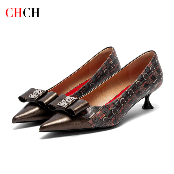 CHCH%20Women's%20High%20Heels%20Winter%20Anti%20Velvet%20Women's%20Shoes%20Business%20Dinner%20Black%20Heels%205cm%20-%20Image%203