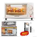 Electric Oven 30L 3KG 13L 45L Full Black Housing Full Body. 