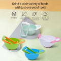 Baby grinding bowl, fruit & vegetable bowl, baby grinder cooking accessories & baby grinding Rod set. 