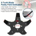 Dual-use Weeding Blade Cutters Disc Multi-functional Weeder Plate Lawn Mower Trimmers 2/5 Teeth Blades Hedge Grass Trimmer Head.