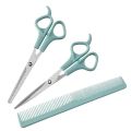 Haircut Scissors Set Household Hairdressing Scissors Thinning Shears Hair Cutting Barber Scissors Flat Tooth Scissor Comb.