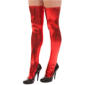 New Women Thigh High Socks Over Knees Socks PU Leather Casual Long Overknee Socks Black Red Silver Gold Stockings.