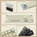 Ajazz AK992 Wired Mechanical Keyboard 98-Key Full Layout Hot-Swap USB Gaming Keyboard Multimedia Key Knob for Desktop PC Laptop. 