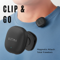 (New Launch) Ultima Clear Mic with AI Noise Cancellation | 3 Recording Modes| 50 Meter Barrier Free Recording | Type C or Lightning Receiver | 360° Omnidirectional Recording | 7 Hrs Transmitter Usage Time | Multi Function Button To Change Modes. 