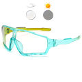 OMEKOL Brand New Photochromic Sport Cycling Glasses Men Women Outdoor Sun Glasses Bike Bicycle Eyewear MTB Baseball Sunglasses. 
