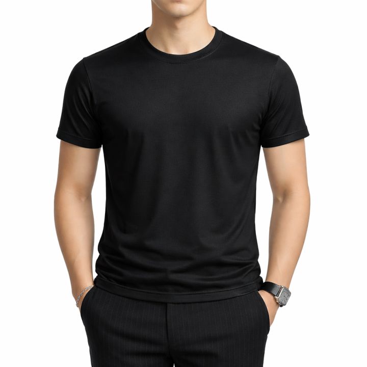 Premium%20Jersey%20Fabric%20Round%20Neck%20T-Shirt%20For%20Men%20%E2%80%93%20Soft%20&%20Comfortable%20%E2%80%93%20White,%20Black,%20Navy%20Blue,%20Maroon,%20Blue%20%E2%80%93%20Size%20M-XXL%20-%20Image%203
