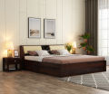 Walken Sheesham Wood Bed with Full Drawer Storage (King Size,) URBUN furniture. 