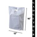 Textile Plain white Bag Polythene Bags12"*16"bag with
handles tulips bag. 