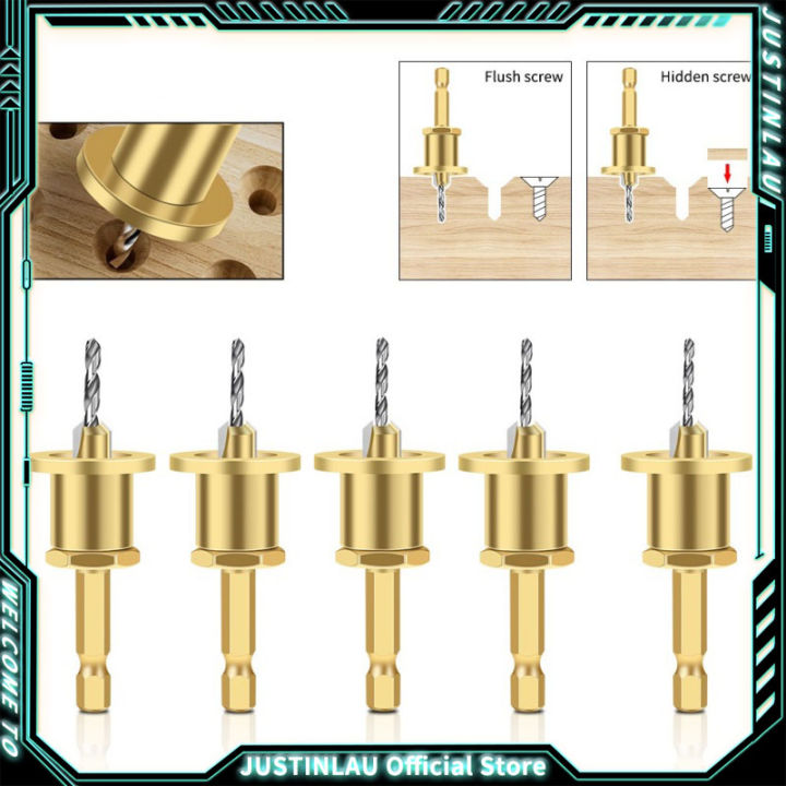 1/5Pcs CNC Adjustable Hexagonal Handle Cutter Woodworking Tools ...