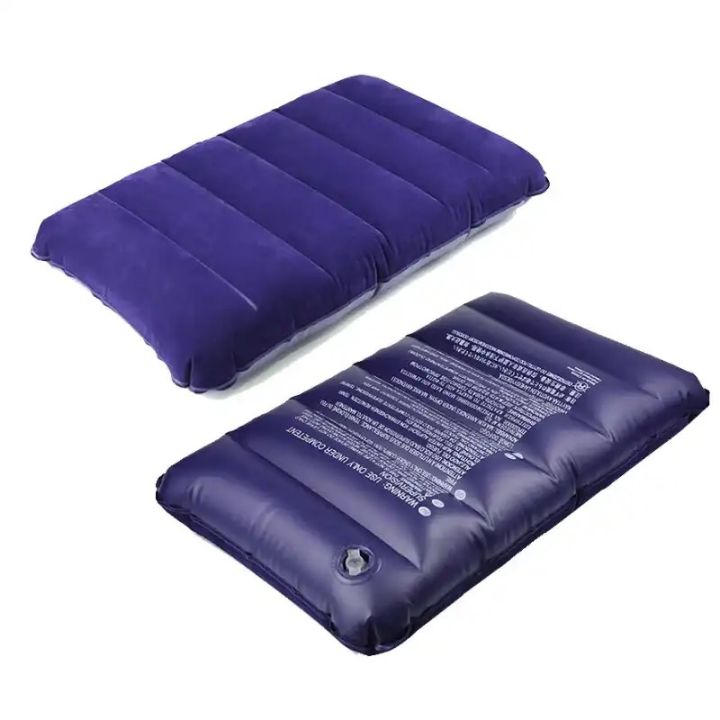 Inflatable Pillow Nap Sleep Comfortable Ultralight Hiking Camping  Foldable Safe Soft Protect Neck