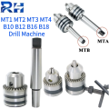 High Quality Morse Tapper Shank Drill Chuck MTA MTB MT1 MT2/3/4 B10 B12/16/18 0.6-6/1-10/1-13/3-16/5-20 for CNC Drill Machine. 