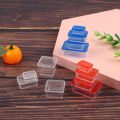 4pcs 1:12 Dollhouse Fresh Keeping Box Mini Lunch Box Model Ornaments DIY Miniature Kitchen Tableware Accessories. 