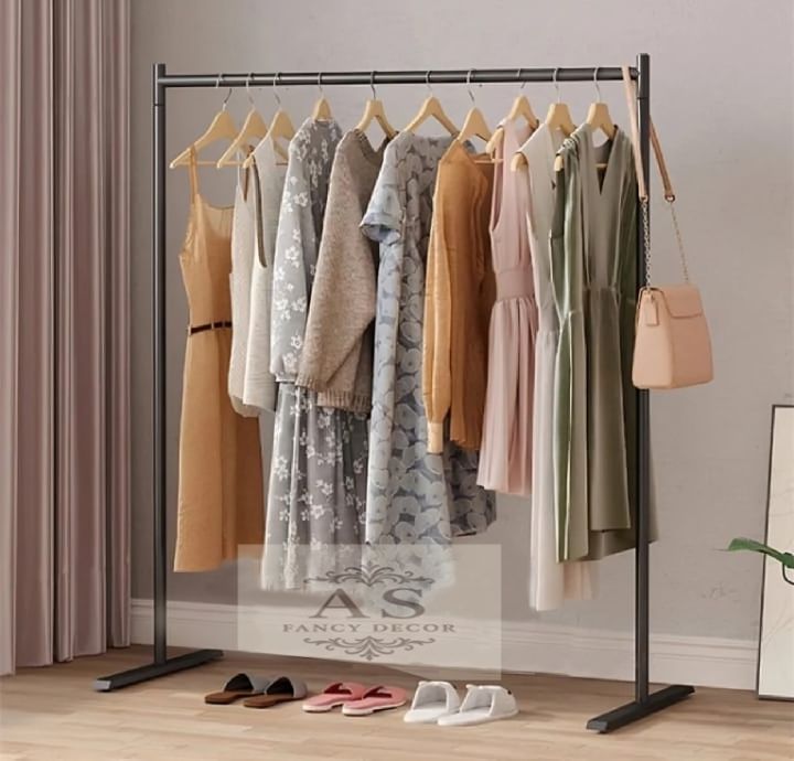 Cloth Hanging Stand Cloth Hanger For long Cloth Made with Heavy duty Material Rust Proof 18 Guage pipe