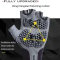 1 Pair Sports Cycling Gloves Half Finger Bike Gloves - Mountain Biking Gloves for Men and Women MTB Bicycle Gloves Working Out. 