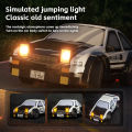 New product AE86 Mini Desktop Remote Control Car 1:64 Drift Racing 2.4G Full Scale Throttle RC Boys Remote Control Toy Car.