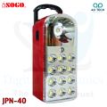 Sogo Rechargeable Emergency LED Lantern Light With Longest Battery Timing (JPN-40). 