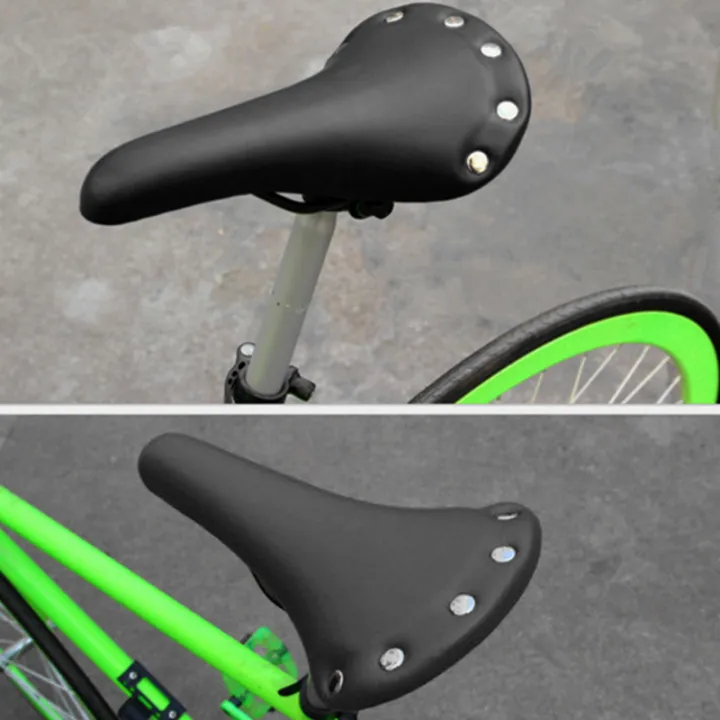 Leather%20Bike%20Saddle%20Seat%20Retro%20Damping%20Cycling%20Seat%20Waterproof%20Pad%20for%20Exercise%20Outdoor%20Mountain%20Bikes%20-%20Image%203