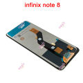 For Infinix Note8 LCD screen assembly with touch screen display. 
