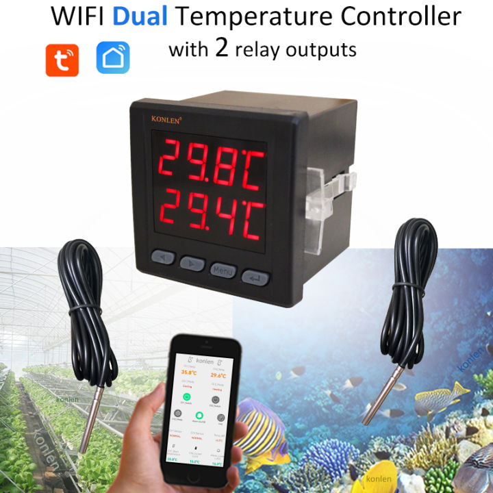 WIFI%20Dual%20Temperature%20Sensor%20Controller%20Tuya%20Thermometer%20Thermostat%20with%202%20External%20Probe%20Boiler%20Water%20Heater%20Freezer%20Smartlife%20-%20Image%202