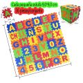 Play Mats 36pcs 9cm Number Alphabet Puzzle Foam Maths Educational Toy  Floor Soft Cushion Carpet Baby Crawl Mat Jigsaw Toys. 