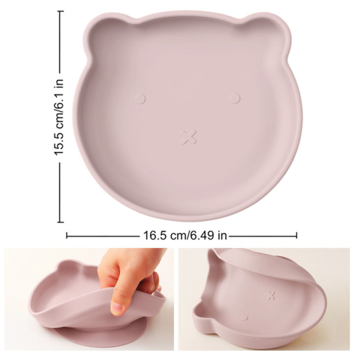 1PC%20Silicone%20Baby%20Dishes%20Suction%20Dining%20Plate%20Cartoon%20Bear%20Shape%20Baby%20Plates%20Eating%20Training%20Baby%20Food%20Storage%20Kids%20Tableware%20-%20Image%207