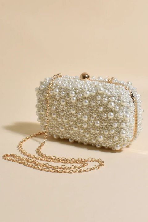 New%20Perfect%20Wedding%20Party%20Clutch%20Women's%20Purse/Side/Crossbody%20Pearls%20Evening%20Bag%20-%20Image%204