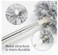 2.5m Long Handle Room Cleaning Dust Brush Detachable Feather Dusters Clean Duster Box Window Grey Hand Sustainable Stretchable. 