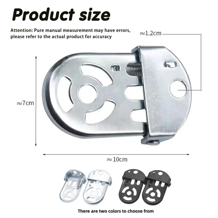 Folding%20Bike%20Pedals%20Foot%20Peg%20Non-slip%20Rear%20Seat%20Steel%20Footrest%20Mountain%20Children's%20Cycling%20Wheel%20Manned%20Foot%20Stepping%201Pair%20-%20Image%203
