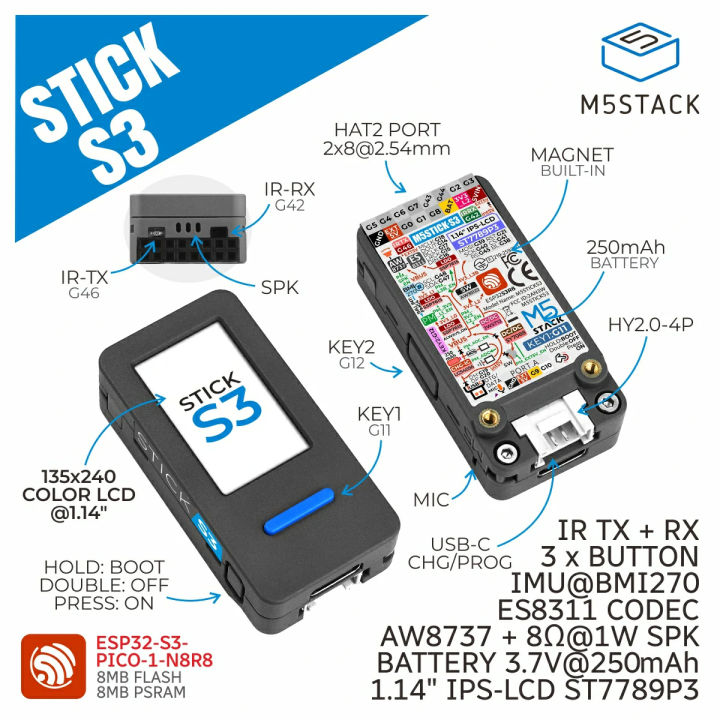 M5Stack%20StickS3%20StickC%20PLUS2%20Upgraded%20Version%20ESP32-S3%208MB%20Programmable%20Controller%20BT%20WiFi%20For%20IoT%20Project%20Development%20-%20Image%202