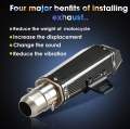 Akropovic Exaust Universal For Bike Universal For Bike Full Exhaust System (Stainless Steel). 
