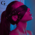 PU Fetish Masquerade Exotic Costumes Leather Bondage Gothic Mask Sleep Eyeshade Sexy Lingeire Blindfold Couple  For Edgy Woman. 