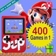 Sup game box 400 in 1 retro box / Handheld game pad console / 400 in 1 game box