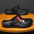 New Outdoor Men Sandals Lightweight Soft Breathable EVA Mens Slippers Fashion Male Garden Shoes Clogs Couple Beach Casual Shoes. 