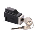 Aluminum Alloy Window Locks with 2 Keys Window Restrictor Lock Durable Portable Practical Exquisite Convenient for Hospital Bank. 