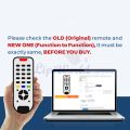 Ecostar SMART LED LCD Remote Control with NETFLX YouTub & Google Play Button without voice control. 