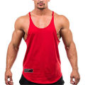 Men's Gym Stringer Tank Tops Cotton Y-Back Running Vests Bodybuilding Fitness Sleeveless Shirt Muscle Training Singlets.