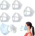 3D Mask Bracket Inner Support Frame for Face Mask Protect Lipstick, More Space Nose Protection Stand Holder Cool Smoothly Breathing Mask Guards for Under Mask Mask Accessories. 