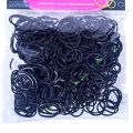 300pcs Colorful Rubber Band Bag for Children's Puzzle DIY Toys Rainbow Ring Bracelet Woven Toys, Hair Bands. 